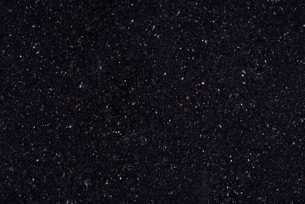 Black Galaxy granite countertop material